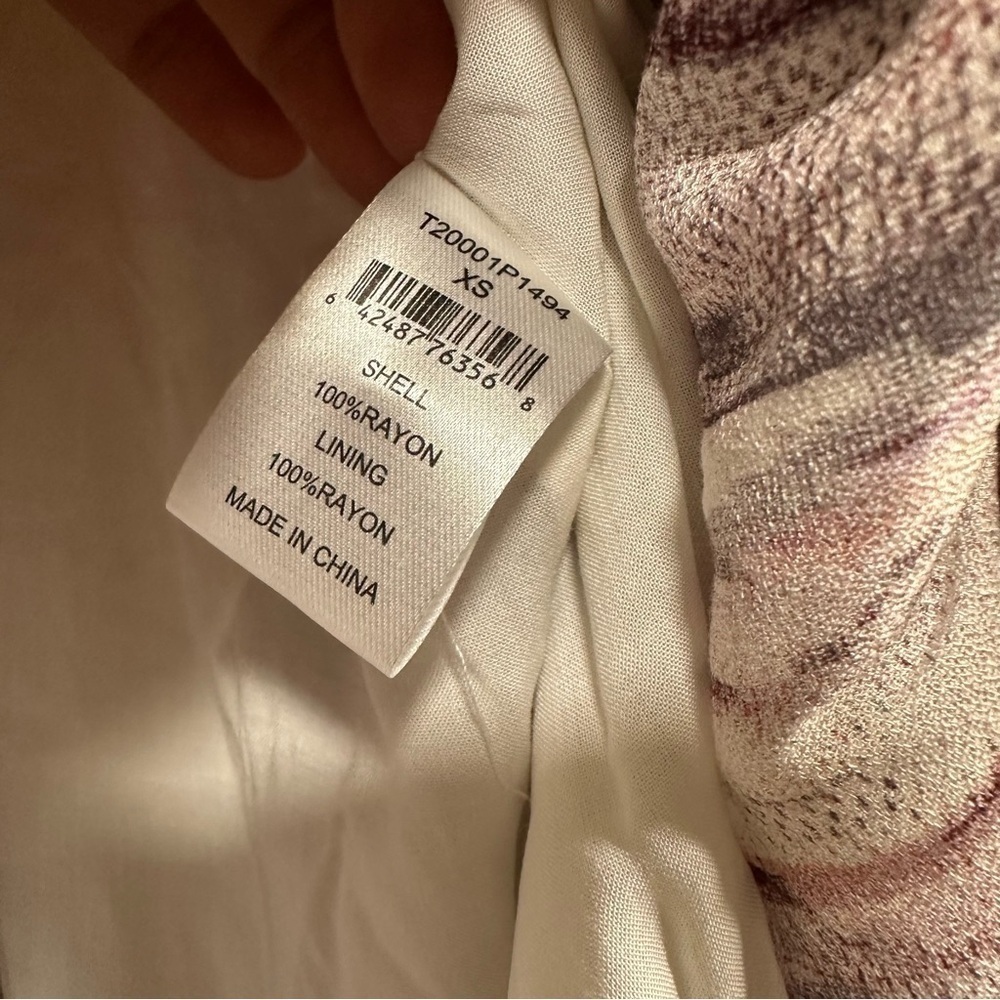 NWT $158 Tart Emeline Maxi Dress in Linear Dust Size XS summer boho Easter - Picture 12 of 17